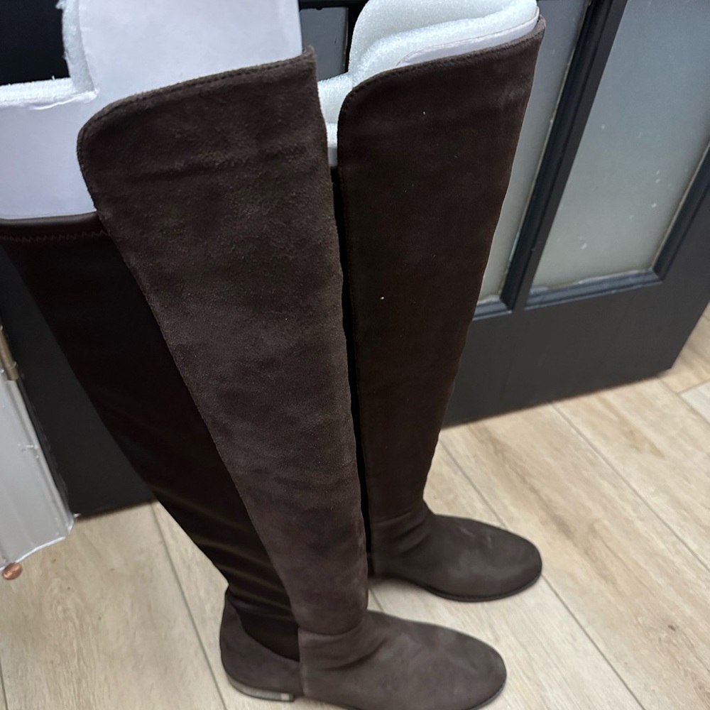 Blondo Dark Brown Heeled Boots 7.5